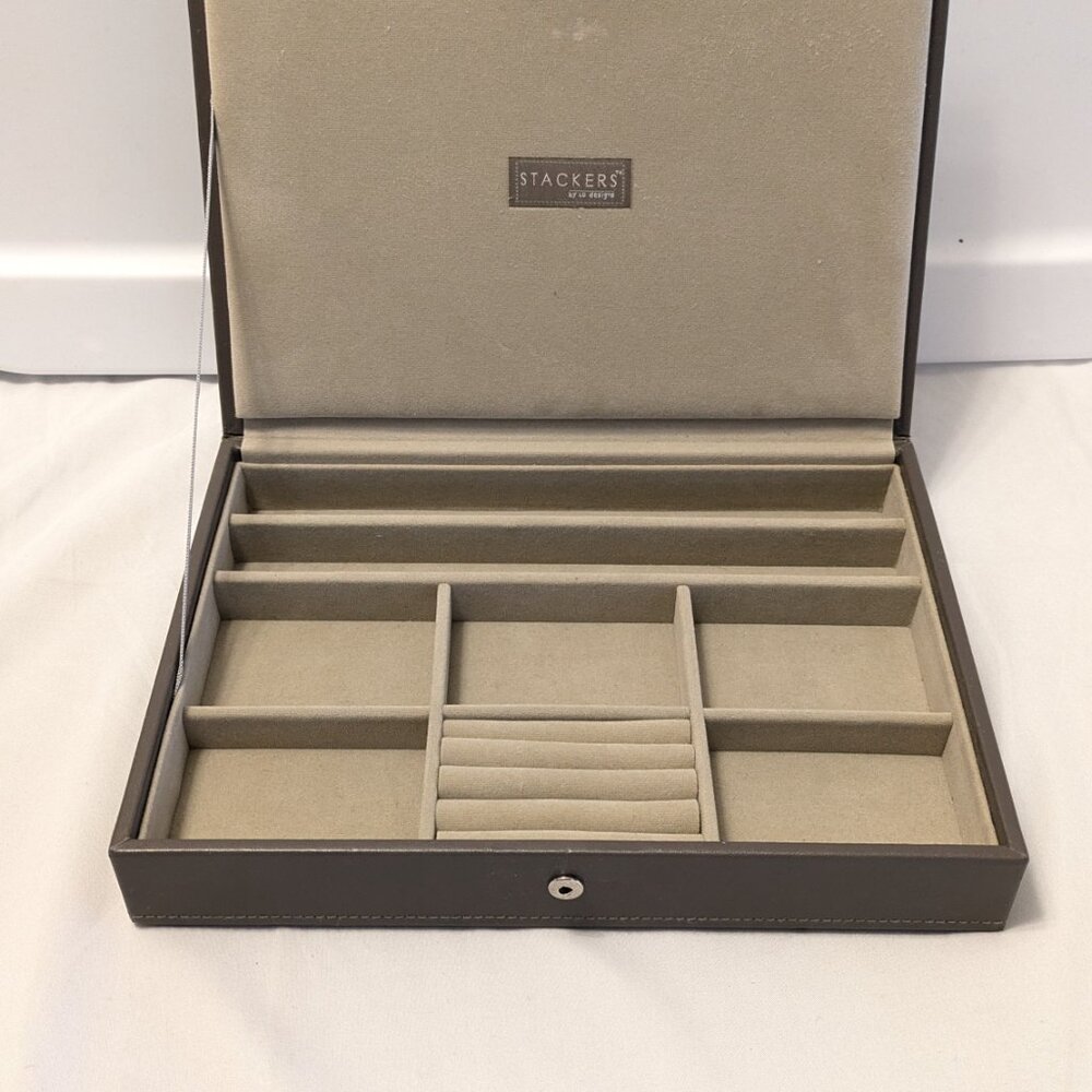 Gray Stackable Jewelry Box - Picture 2 of 5